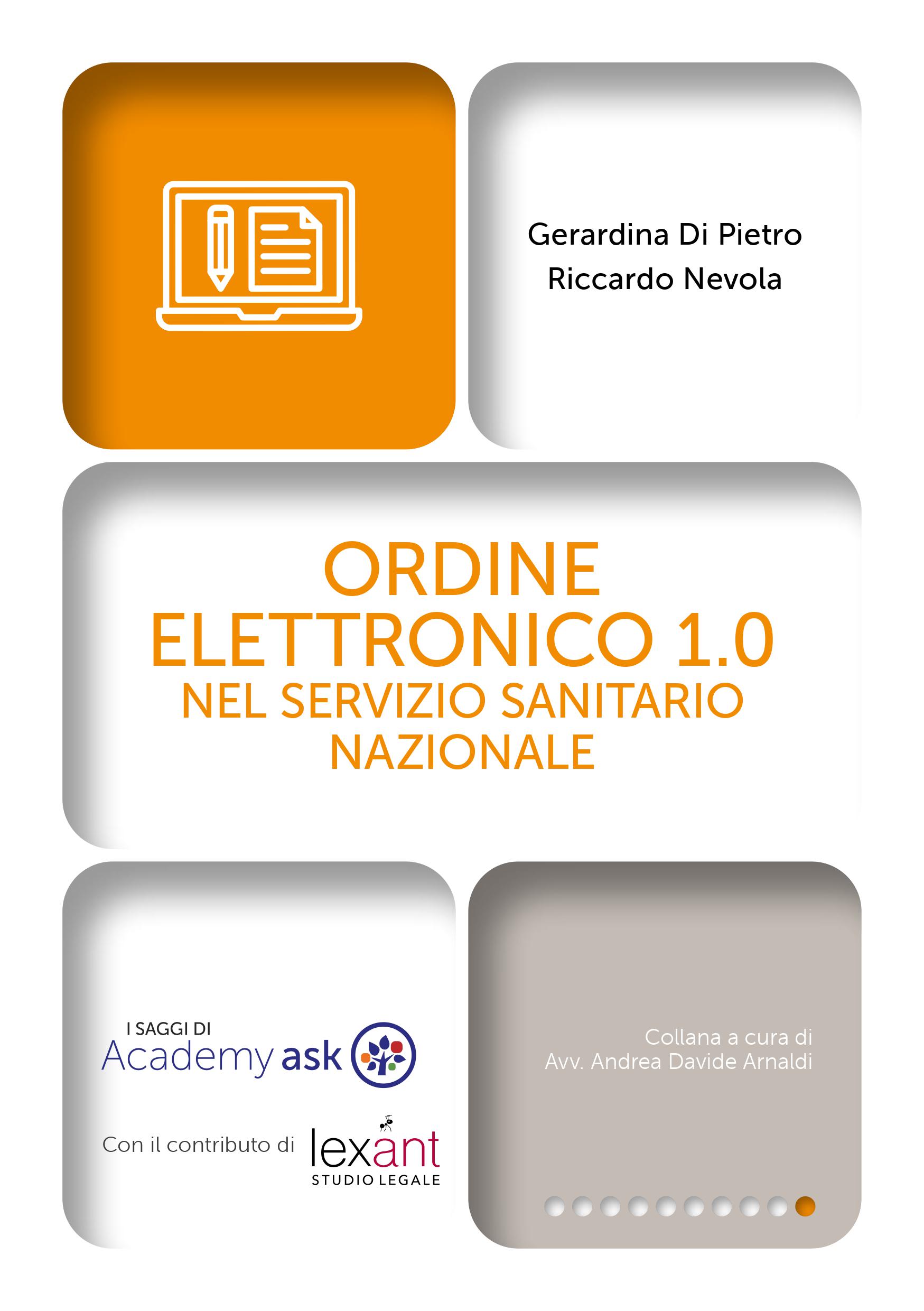 ORDINE ELETTRONICO 1.0 NEL SETTORE SANITARIO